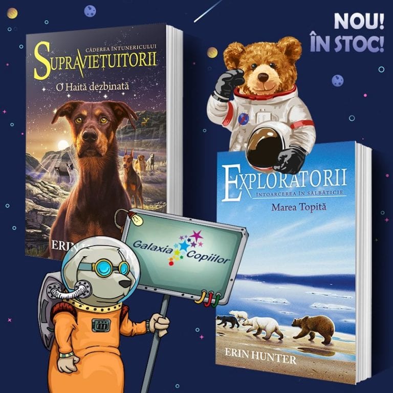Noutăți semnate de Erin Hunter în Galaxia Copiilor