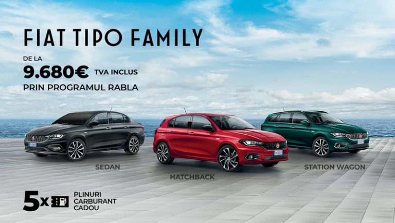 Familia Fiat Tipo cucerește orașul (P)
