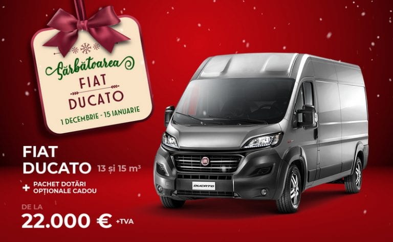 Ofertă de sărbători pentru Fiat Ducato (P)
