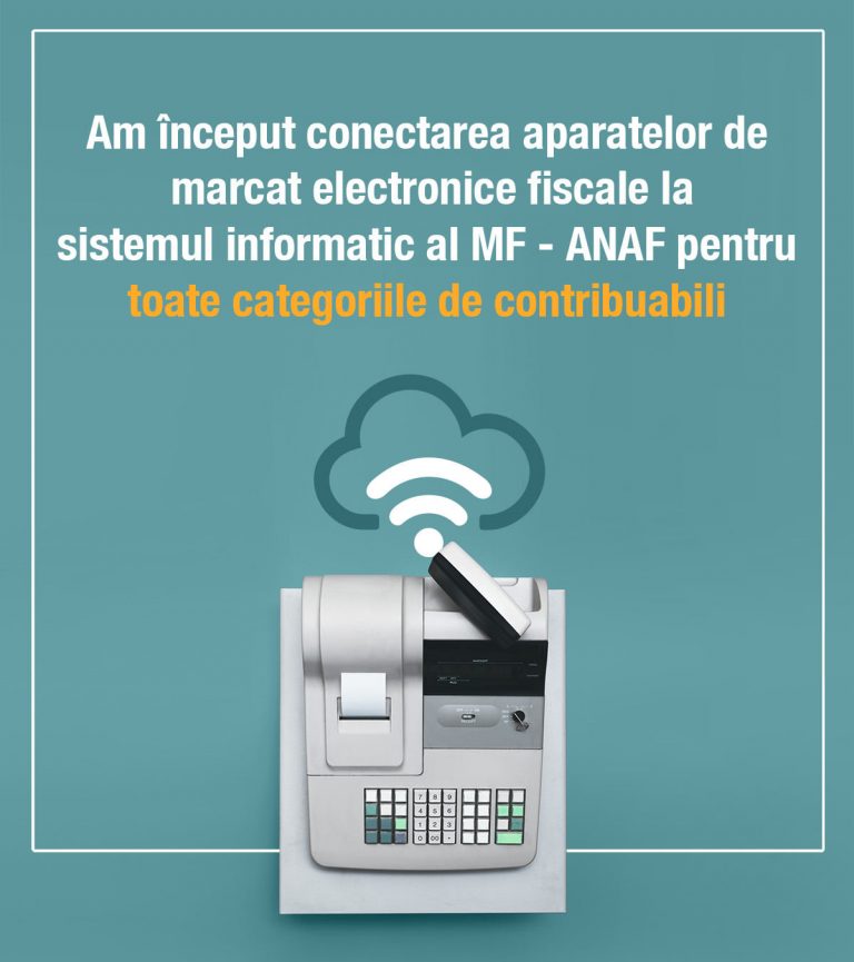 A început procedura de conectare a aparatelor de marcat electronice