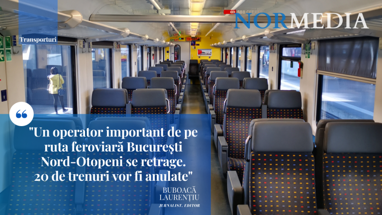 Un operator de pe ruta București Nord-Otopeni se retrage.