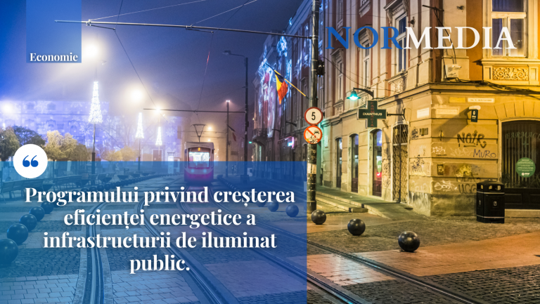 Programului privind creșterea eficienței energetice a infrastructurii de iluminat public