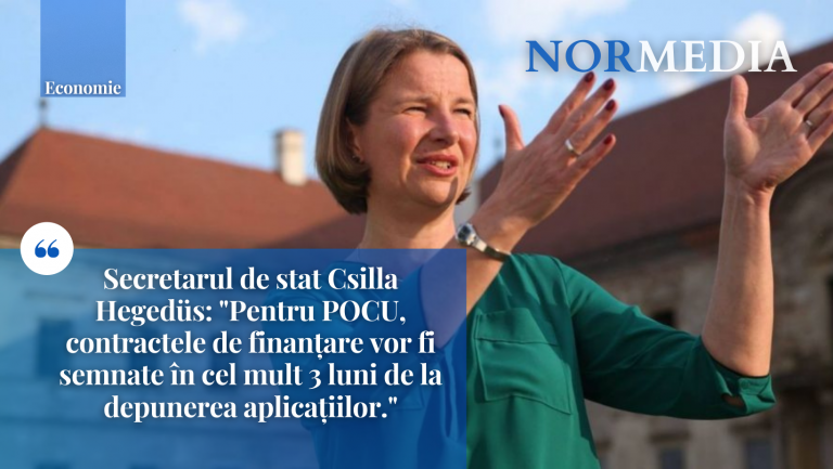 Csilla Hegedüs: contractele vor fi semnate în cel mult 3 luni!