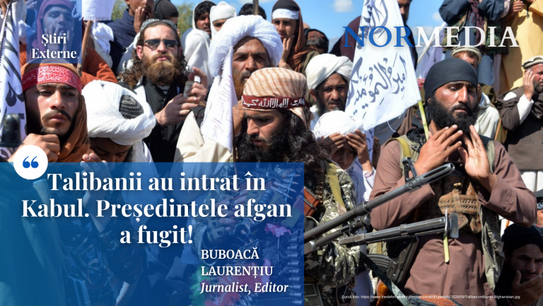 Talibanii au intrat în Kabul. Președintele afgan a fugit!