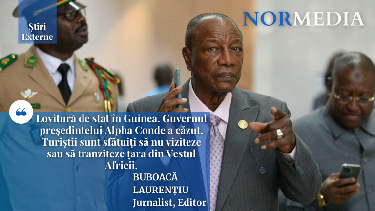 RAPORT: Lovitură de stat în Guinea. Guvernul președintelui Alpha Conde a căzut