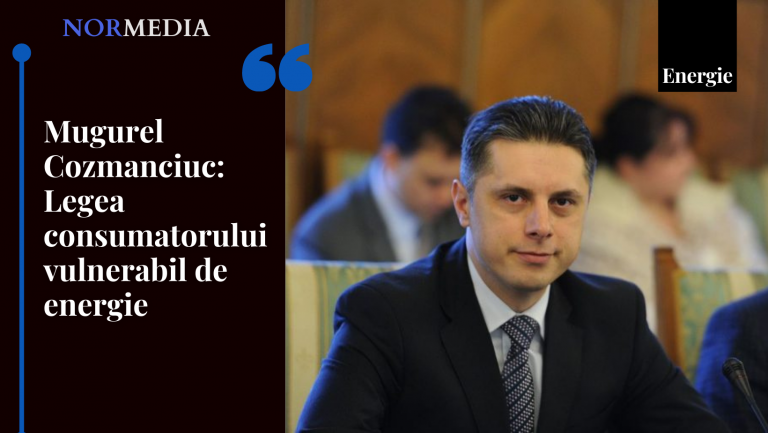 Mugurel Cozmanciuc: Legea consumatorului vulnerabil de energie