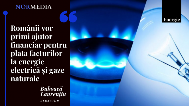 Românii vor primi ajutor financiar pentru plata facturilor la energie electrică și gaze naturale