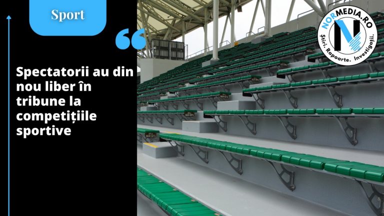Spectatorii au din nou liber în tribune la competițiile sportive