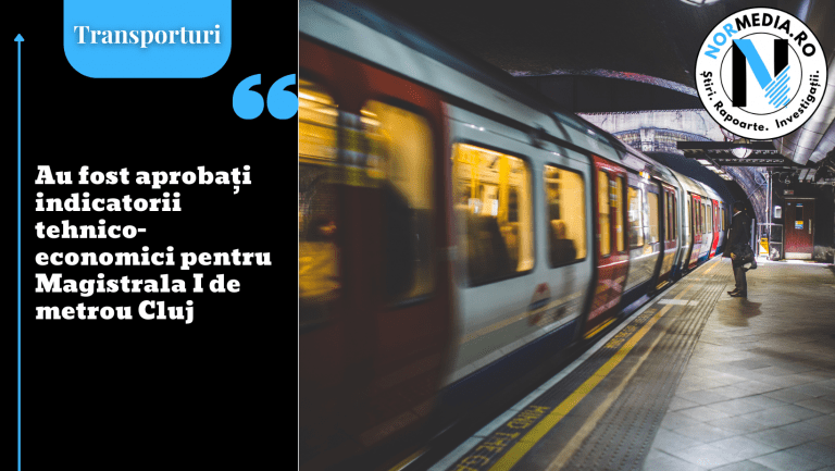 Au fost aprobați indicatorii tehnico-economici pentru Magistrala I de metrou Cluj