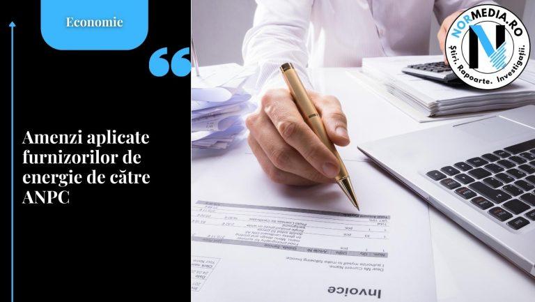 Amenzi aplicate furnizorilor de energie de către ANPC