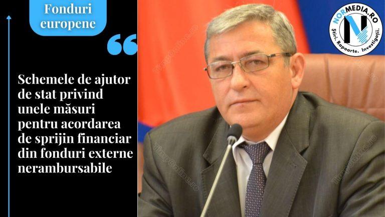 Schemele de ajutor de stat privind unele măsuri pentru acordarea de sprijin financiar din fonduri externe nerambursabile
