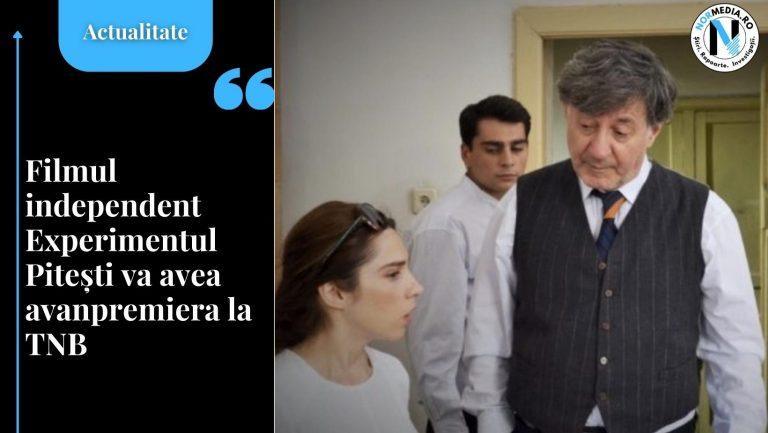 Filmul independent Experimentul Pitești va avea avanpremiera la TNB
