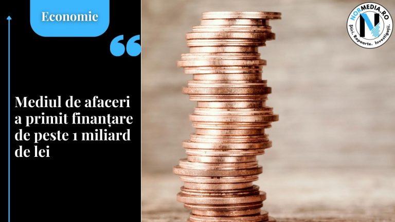 Mediul de afaceri a primit finanțare de peste 1 miliard de lei