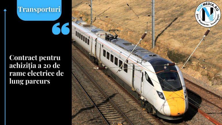 Contract pentru achiziția a 20 rame electrice de lung parcurs