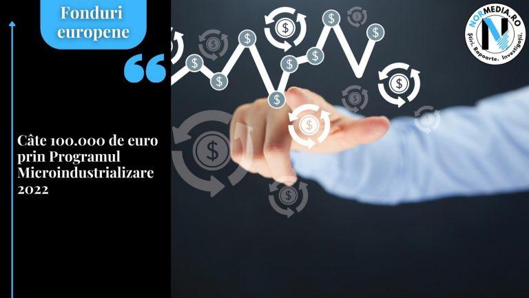 Câte 100.000 euro prin programul Microindustrializare 2022
