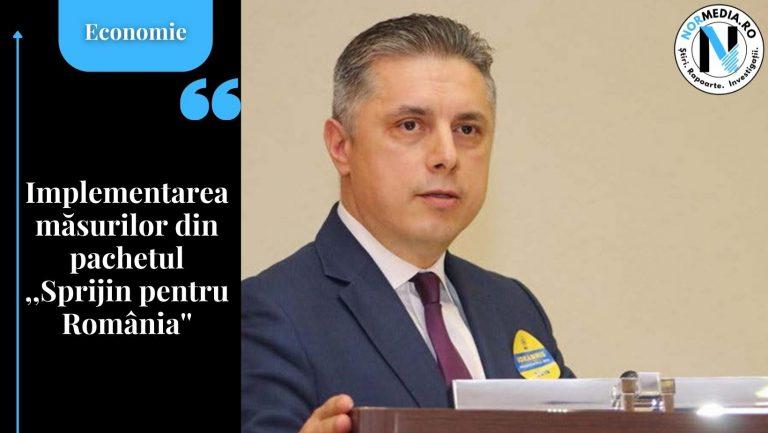 Implementarea măsurilor din pachetul ,,Sprijin pentru România”(P)