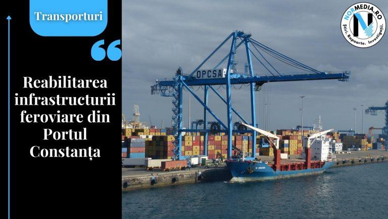 Reabilitarea infrastructurii feroviare din Portul Constanța