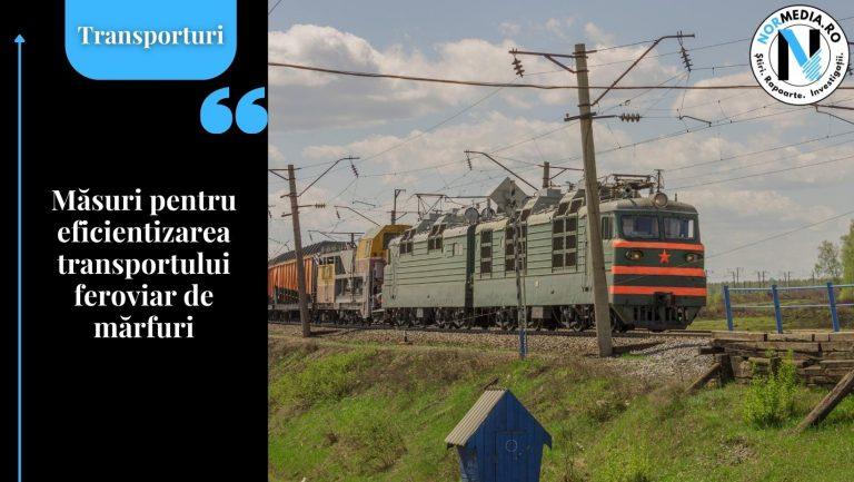 Măsuri pentru eficientizarea transportului feroviar de mărfuri