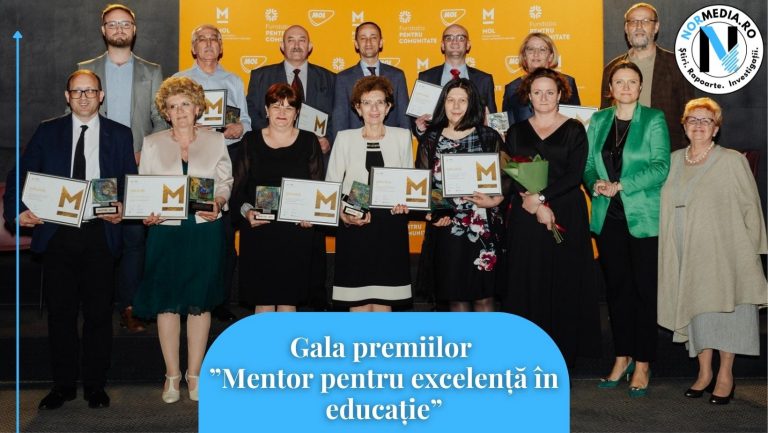 Gala premiilor ,,Mentor pentru excelență în educație”
