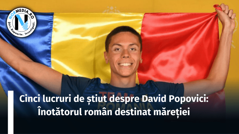 Cinci lucruri de știut despre David Popovici: Înotătorul român destinat măreției