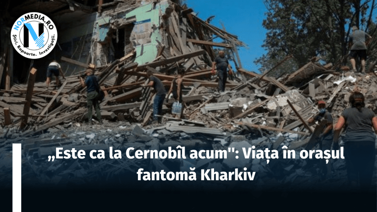„Este ca la Cernobîl acum”: Viața în orașul fantomă Harkov