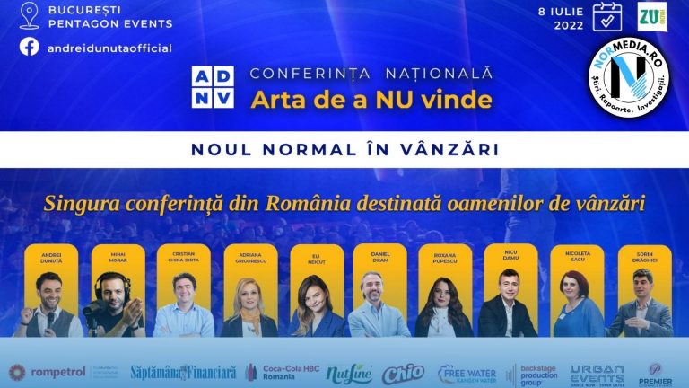 Detaliile despre Conferința Națională ,,Noul normal în vânzări”. Decizii de top