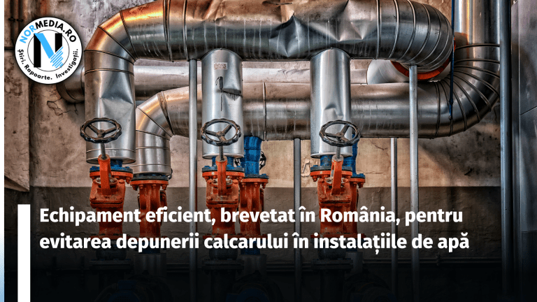 Echipament eficient, brevetat în România, pentru evitarea depunerii calcarului în instalațiile de apă (P)