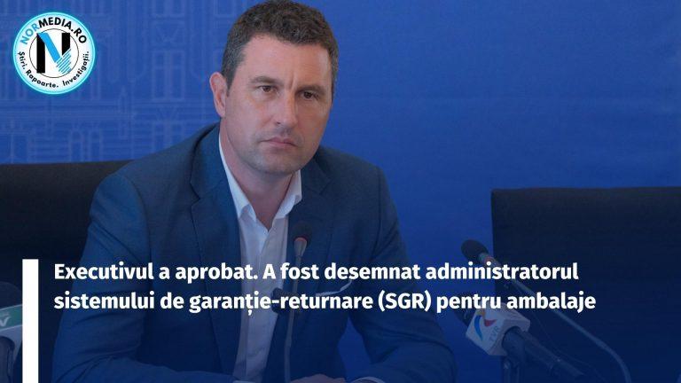 Executivul a aprobat. A fost desemnat administratorul sistemului de garanție-returnare (SGR) pentru ambalaje