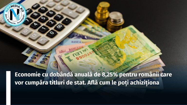 Economie cu dobândă anuală de 8,25% pentru românii care vor cumpăra titluri de stat. Află cum le poți achiziționa