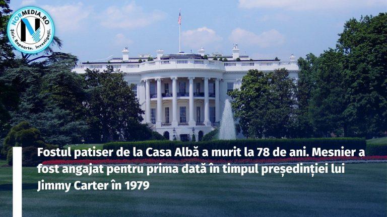 Fostul patiser de la Casa Albă a murit la 78 de ani. Mesnier a fost angajat pentru prima dată în timpul președinției lui Jimmy Carter în 1979