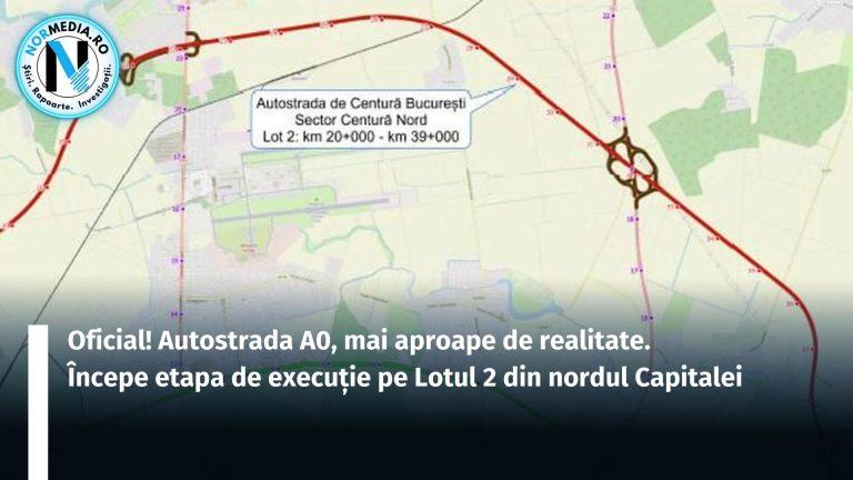 Oficial! Autostrada A0, mai aproape de realitate. Începe etapa de execuție pe Lotul 2 din nordul Capitalei