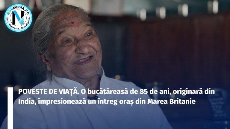 POVESTE DE VIAȚĂ. O bucătăreasă de 85 de ani, originară din India, impresionează un întreg oraș din Marea Britanie
