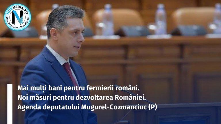Mai mulți bani pentru fermierii români. Noi măsuri pentru dezvoltarea României. Agenda deputatului Mugurel Cozmanciuc (P)