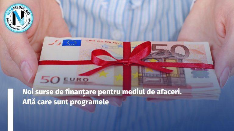 Noi surse de finanțare – de 1,7 miliarde de euro – pentru mediul de afaceri. Află care sunt programele
