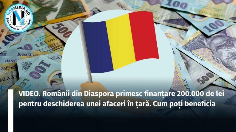 VIDEO. Românii din Diaspora primesc finanțare 200.000 de lei pentru deschiderea unei afaceri în țară. Cum poți beneficia