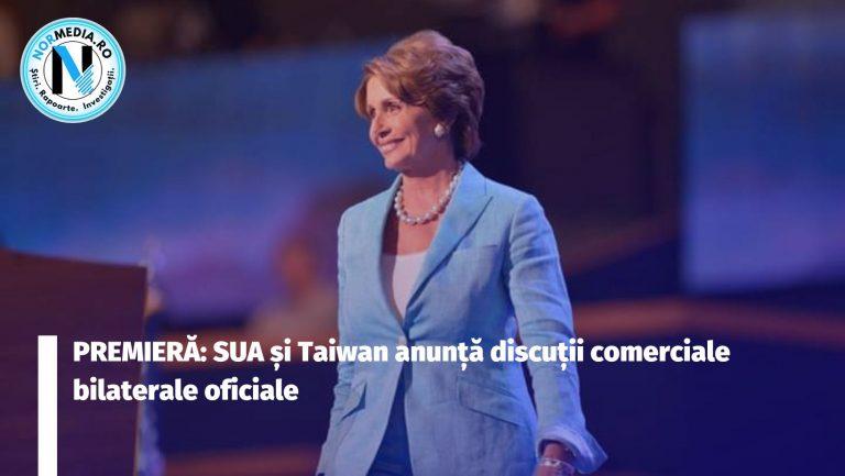 PREMIERĂ: SUA și Taiwan anunță discuții comerciale bilaterale oficiale