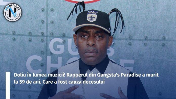 Doliu în lumea muzicii! Rapperul din Gangsta's Paradise a murit la 59 de ani. Care a fost cauza decesului