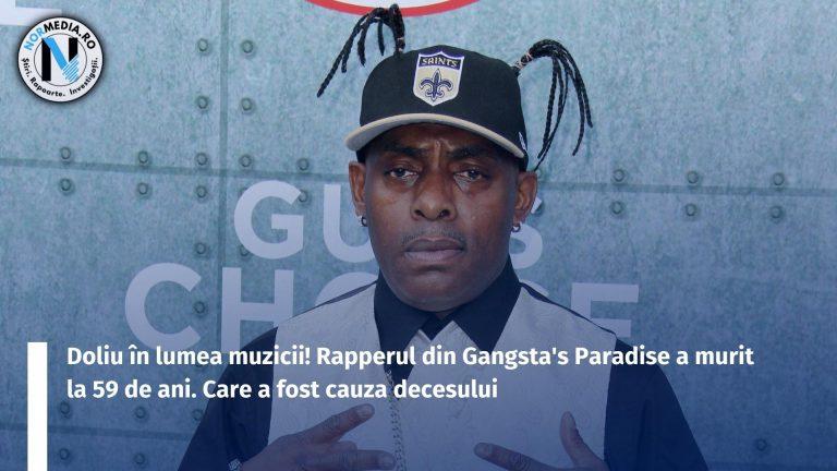 Doliu în lumea muzicii! Rapperul din Gangsta’s Paradise a murit la 59 de ani. Care a fost cauza decesului