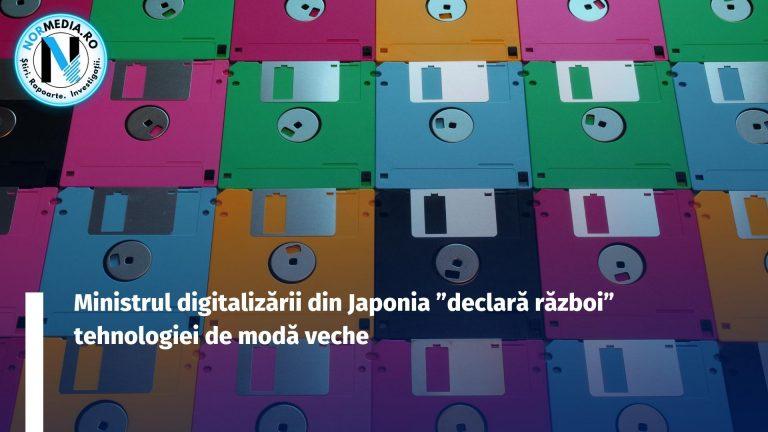 Ministrul digitalizării din Japonia ”declară război” tehnologiei de modă veche