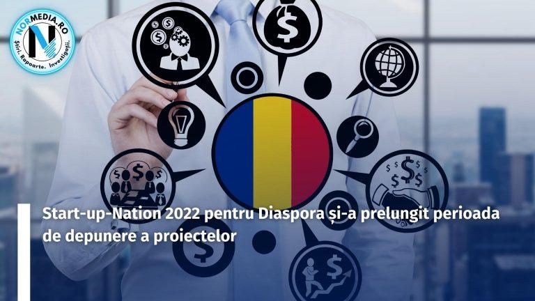 Start-up-Nation 2022 pentru Diaspora și-a prelungit perioada de depunere a proiectelor