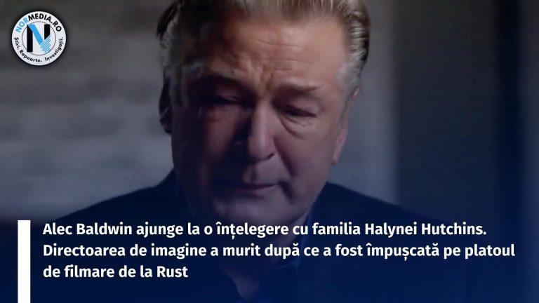 Alec Baldwin ajunge la o înțelegere cu familia Halynei Hutchins. Directoarea de imagine a murit după ce a fost împușcată pe platoul de filmare de la Rust