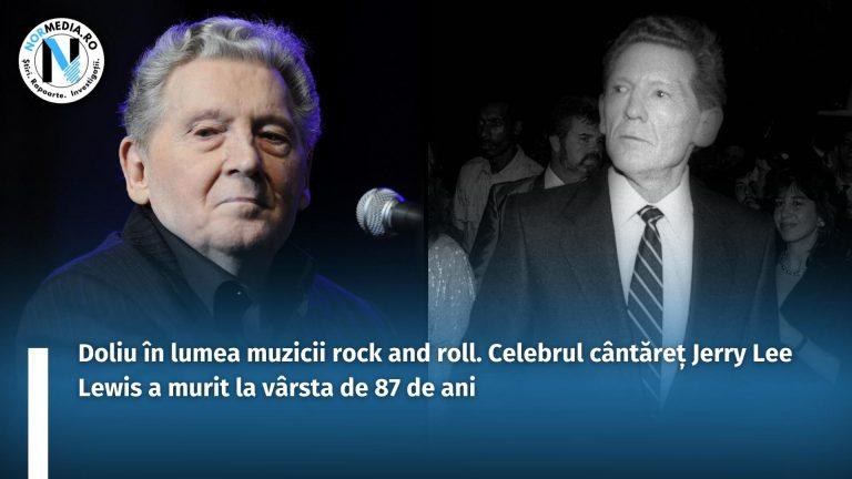 Doliu în lumea muzicii rock and roll. Celebrul cântăreț Jerry Lee Lewis a murit la vârsta de 87 de ani