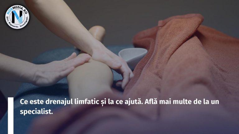 Ce este drenajul limfatic și la ce ajută. Află mai multe de la un specialist