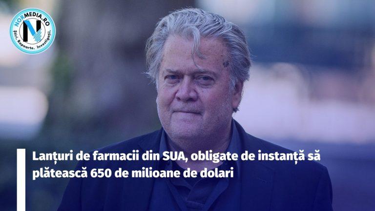 Fost consilier al lui Trump, încarcerat pentru sfidarea Congresului. Steve Bannon, a răbufnit împotriva ,,regimului Biden”