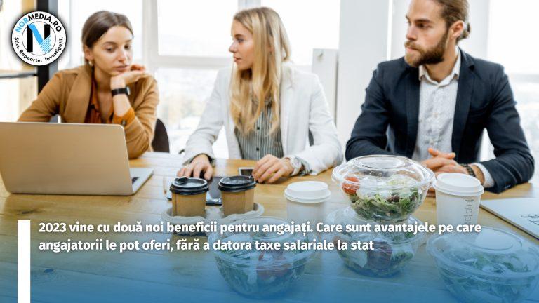 2023 vine cu două noi beneficii pentru angajați. Care sunt avantajele pe care angajatorii le pot oferi, fără a datora taxe salariale la stat