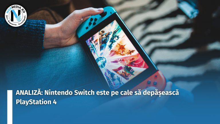ANALIZĂ: Nintendo Switch este pe cale să depășească PlayStation 4