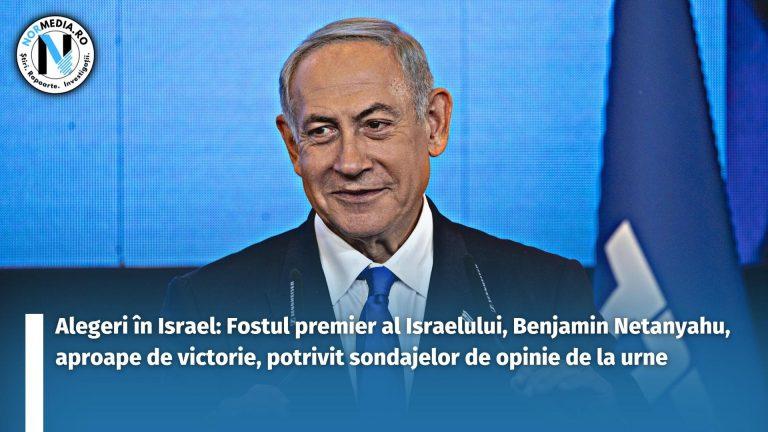 VIDEO. Alegeri în Israel: Fostul premier Benjamin Netanyahu, aproape de victorie, potrivit sondajelor de opinie de la urne