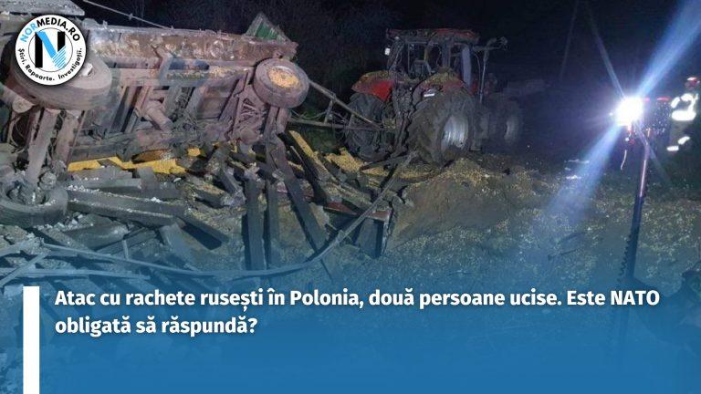 UPDATE! Atac în Polonia. Biden: Racheta care a lovit Polonia era a apărării antiaeriene ucrainene