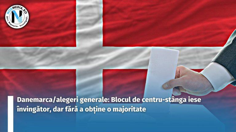Danemarca/alegeri generale: Blocul de centru-stânga iese învingător, dar fără a obține o majoritate