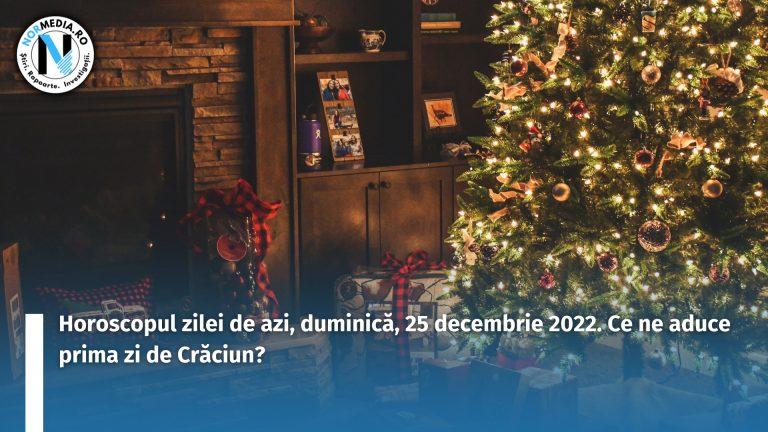 Horoscopul zilei de azi, duminică, 25 decembrie 2022. Ce ne aduce prima zi de Crăciun?